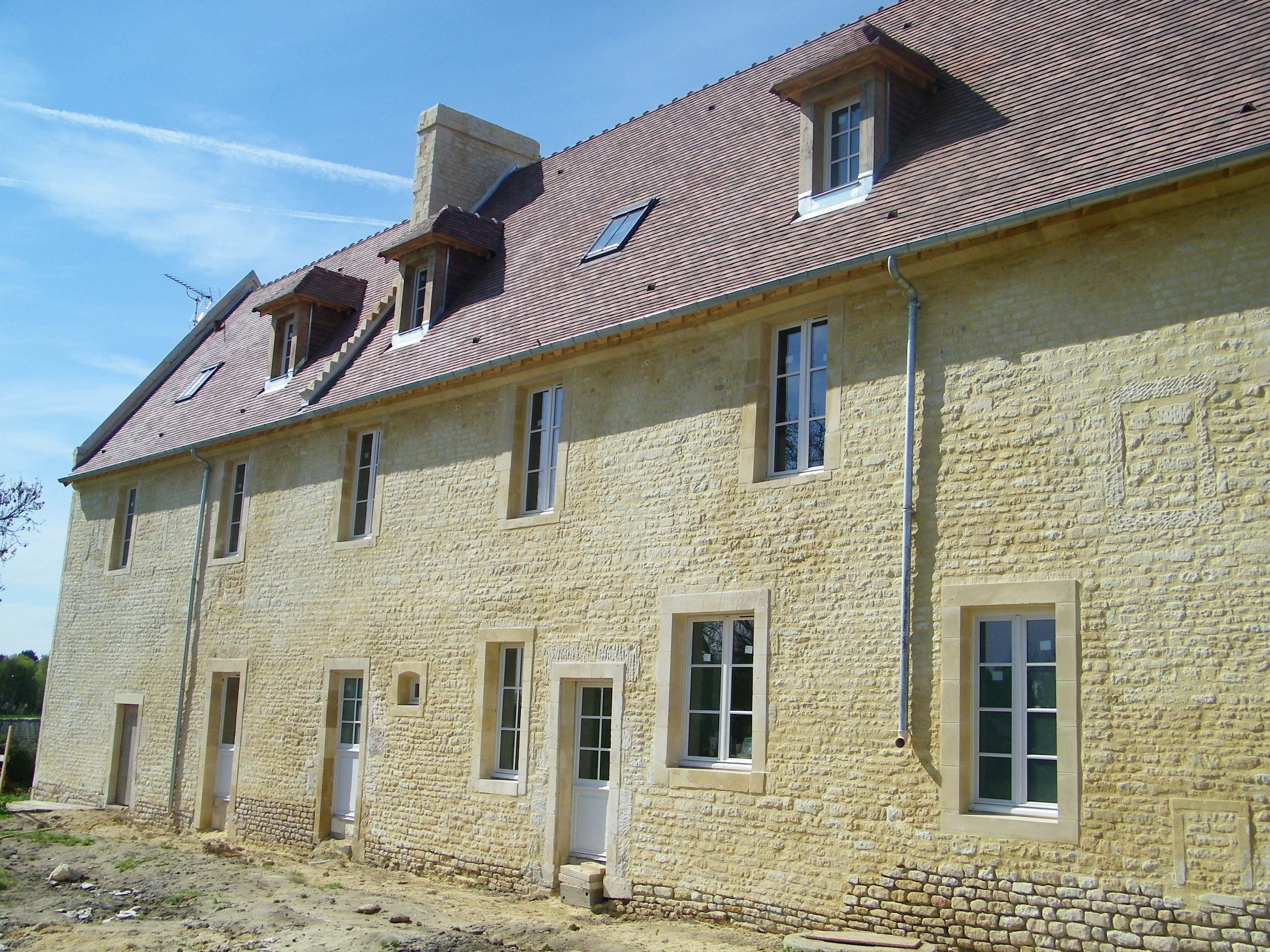 Réhabillitation de maison ancienne Moutiers-sous-Argenton