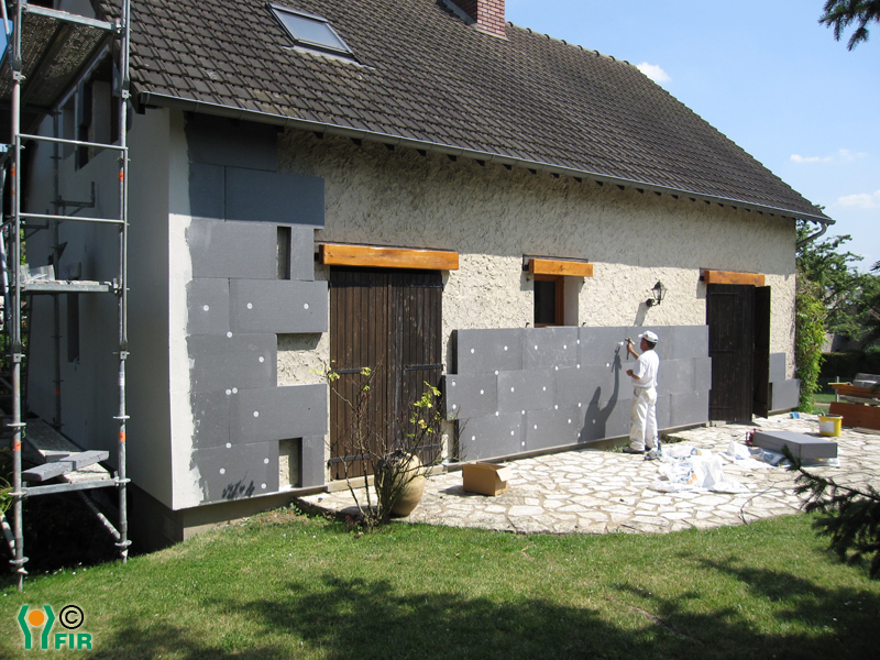 Isolation extérieure maison Puihardy