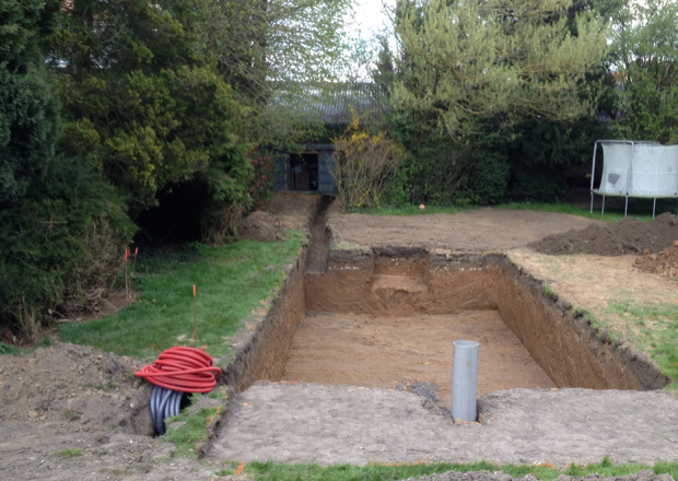 Terrassement à Saint-Maurice-la-Fougereuse